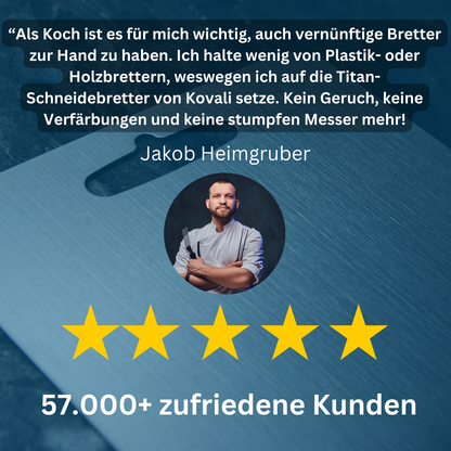 100%-TITAN-SCHNEIDEBRETT™ - Das Original